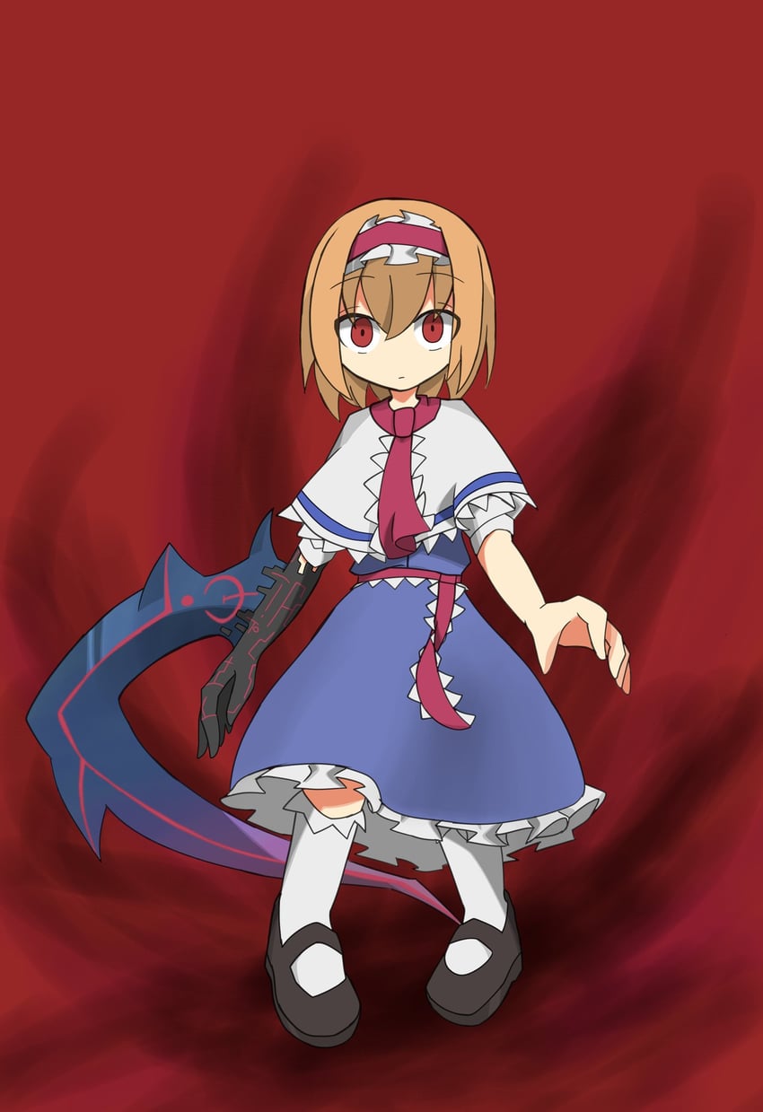 alice margatroid and hinase (touhou and 3 more) drawn by nanariku