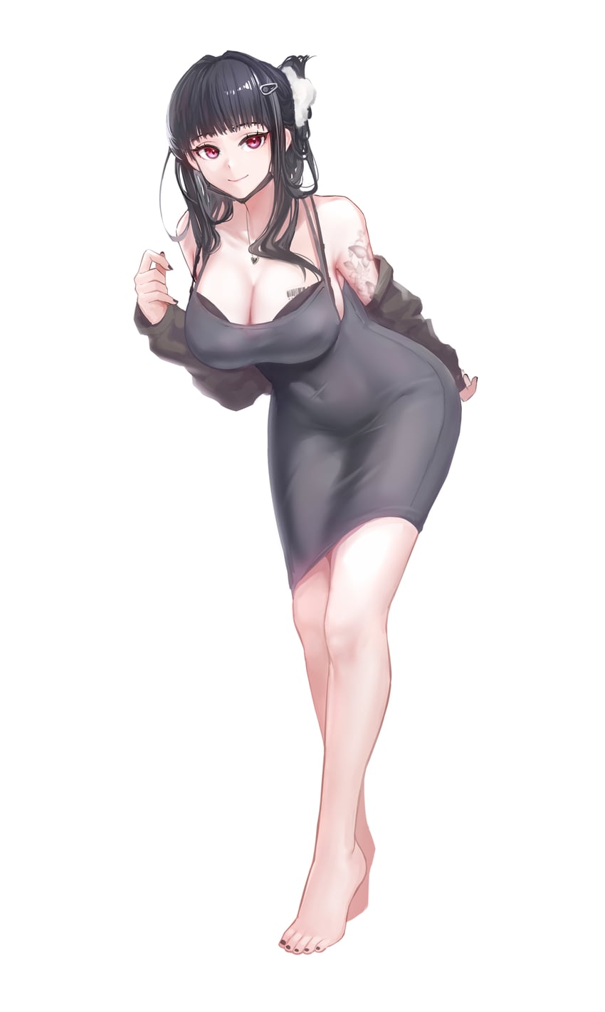 d (goddess of victory: nikke) drawn by tattered_helmet_(polan_kui)