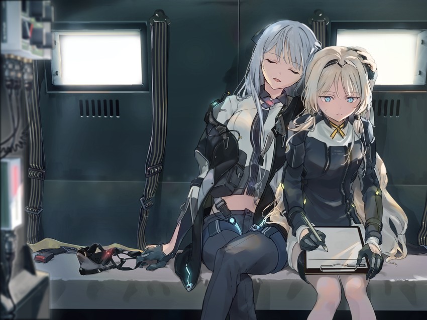 ak-12 and an-94 (girls' frontline) drawn by wss_(32656138)
