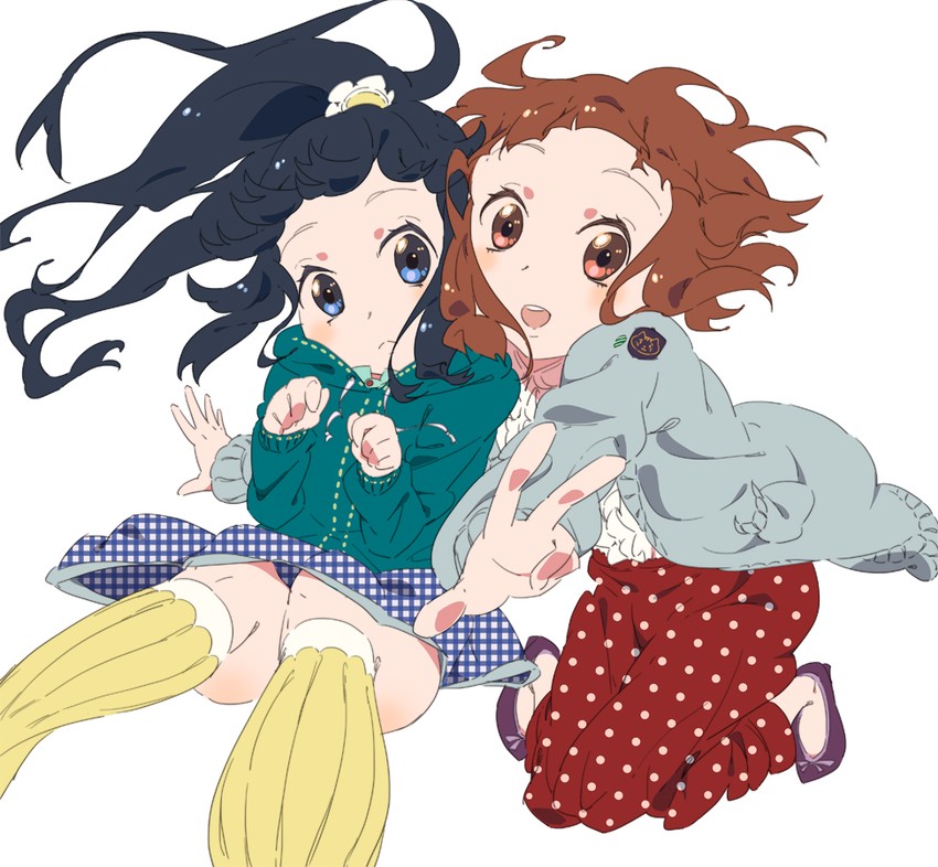 nakano azusa and hirasawa yui (k-on!) drawn by touyu