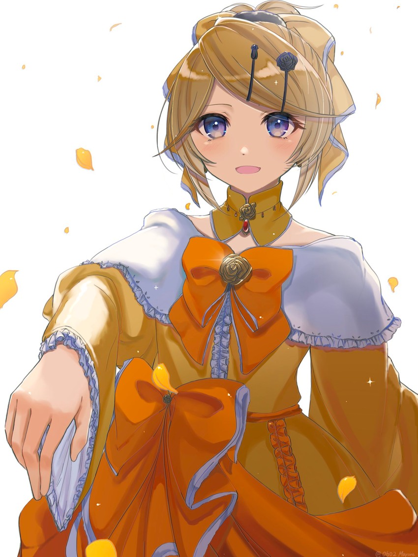 kagamine rin and riliane lucifen d'autriche (vocaloid and 2 more) drawn by mayo_(mayone-u)