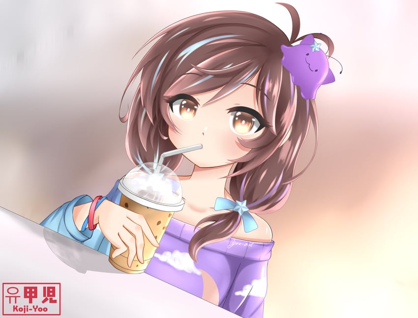 nimu and centi (indie virtual youtuber) drawn by koji_yuu_(kojiyuu)
