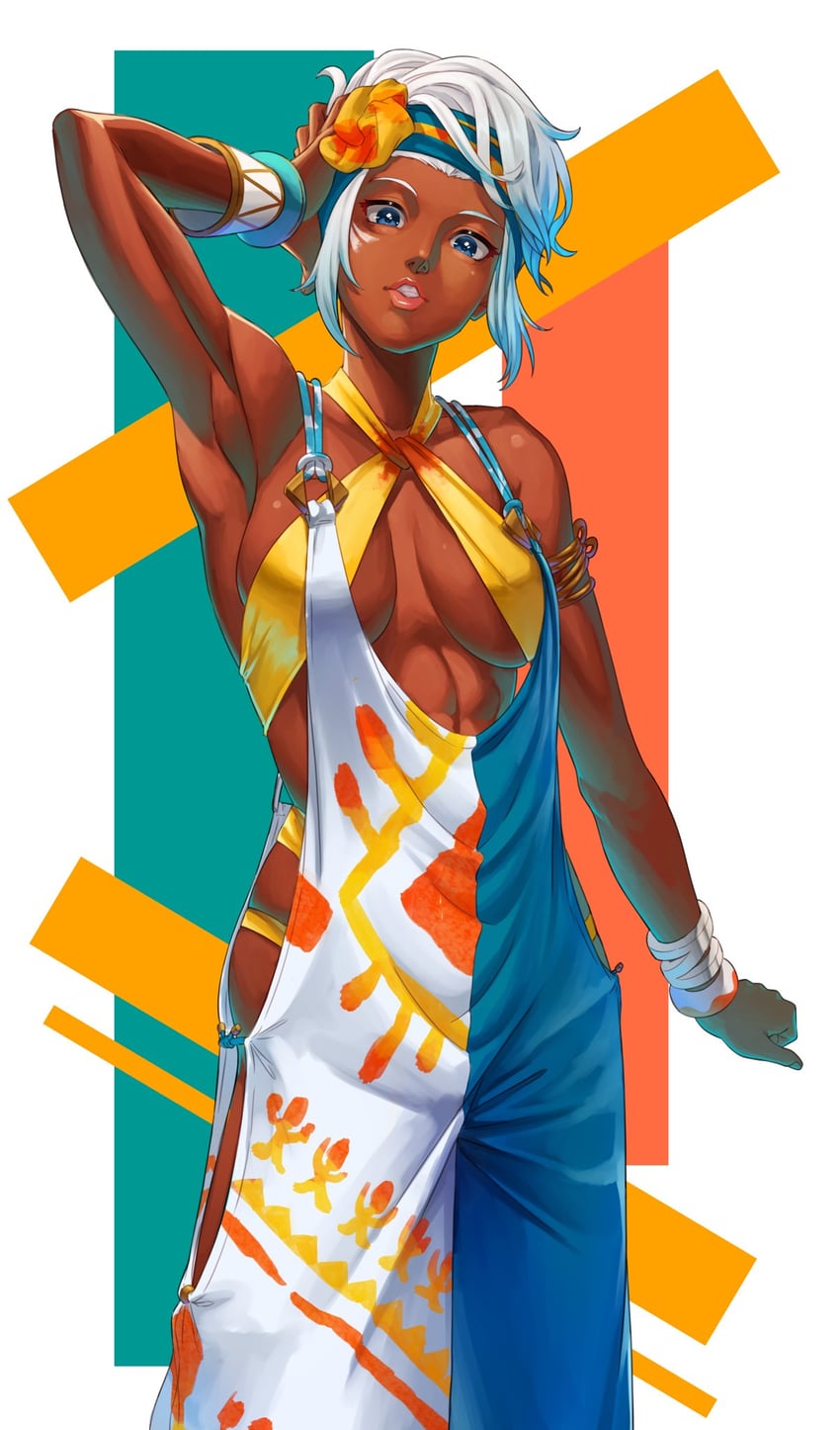elena (street fighter and 1 more) drawn by aduti_momoyama