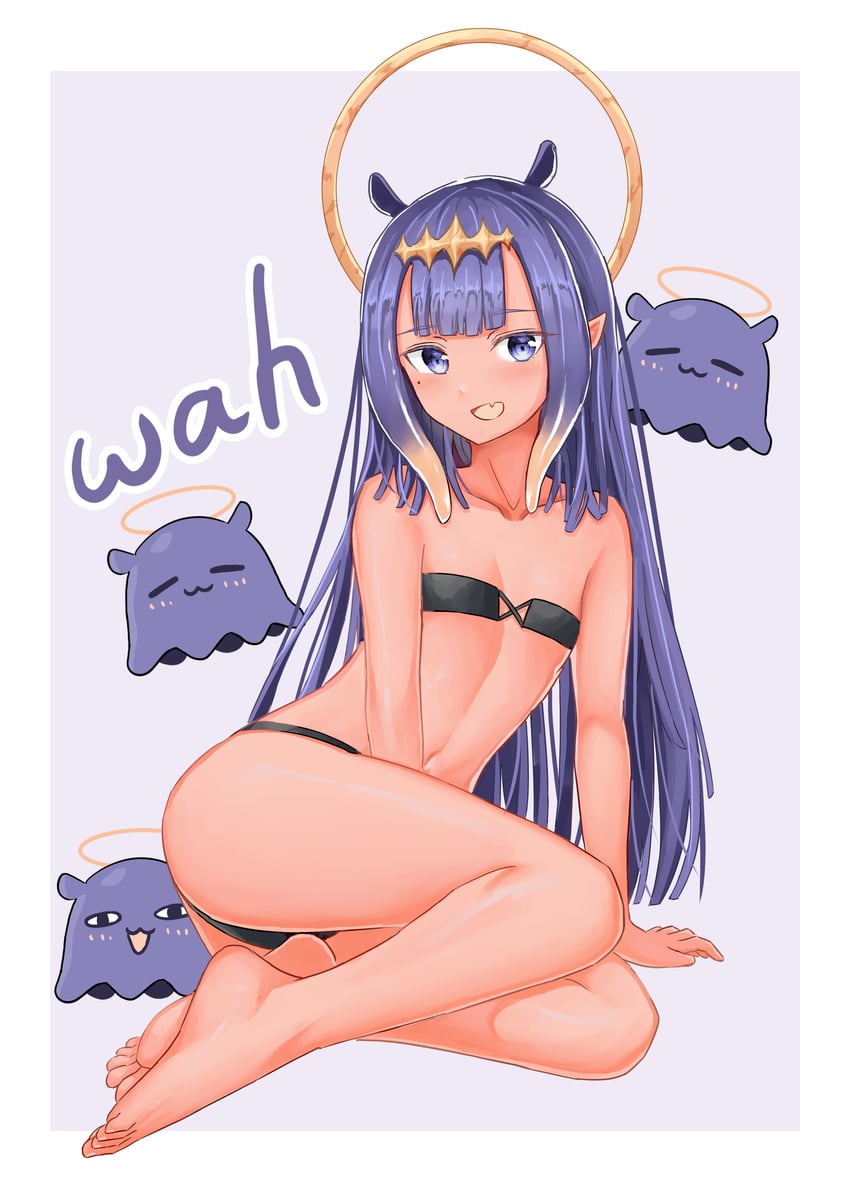 ninomae ina'nis and takodachi (hololive and 1 more) drawn by andy2465