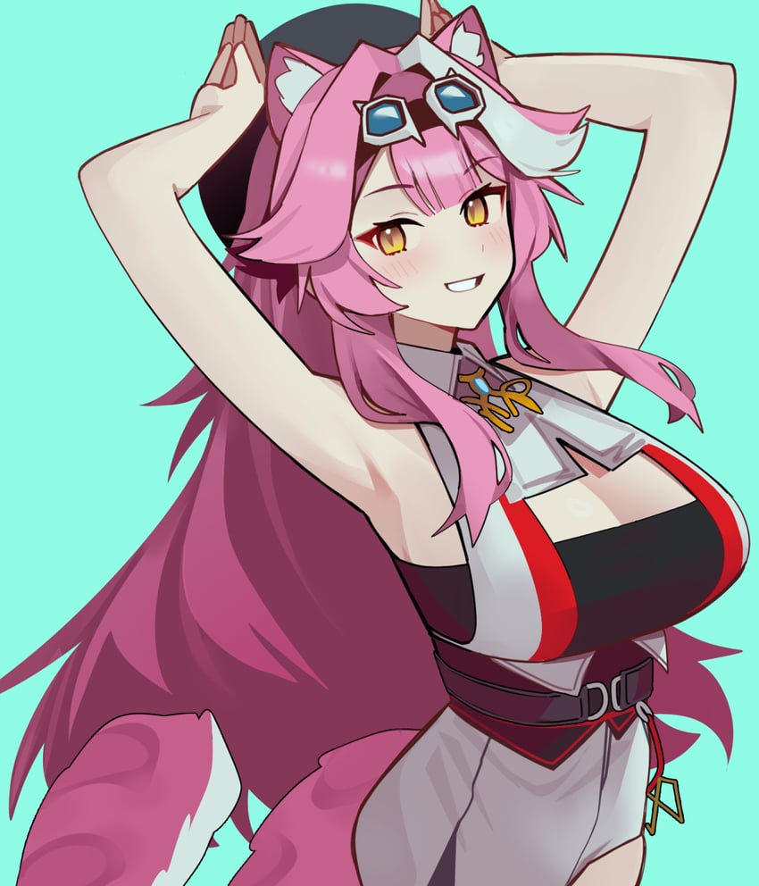 raora panthera (hololive and 1 more) drawn by dismassd