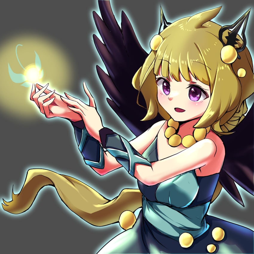 hugin the runick wings (yu-gi-oh!) drawn by gtbowl