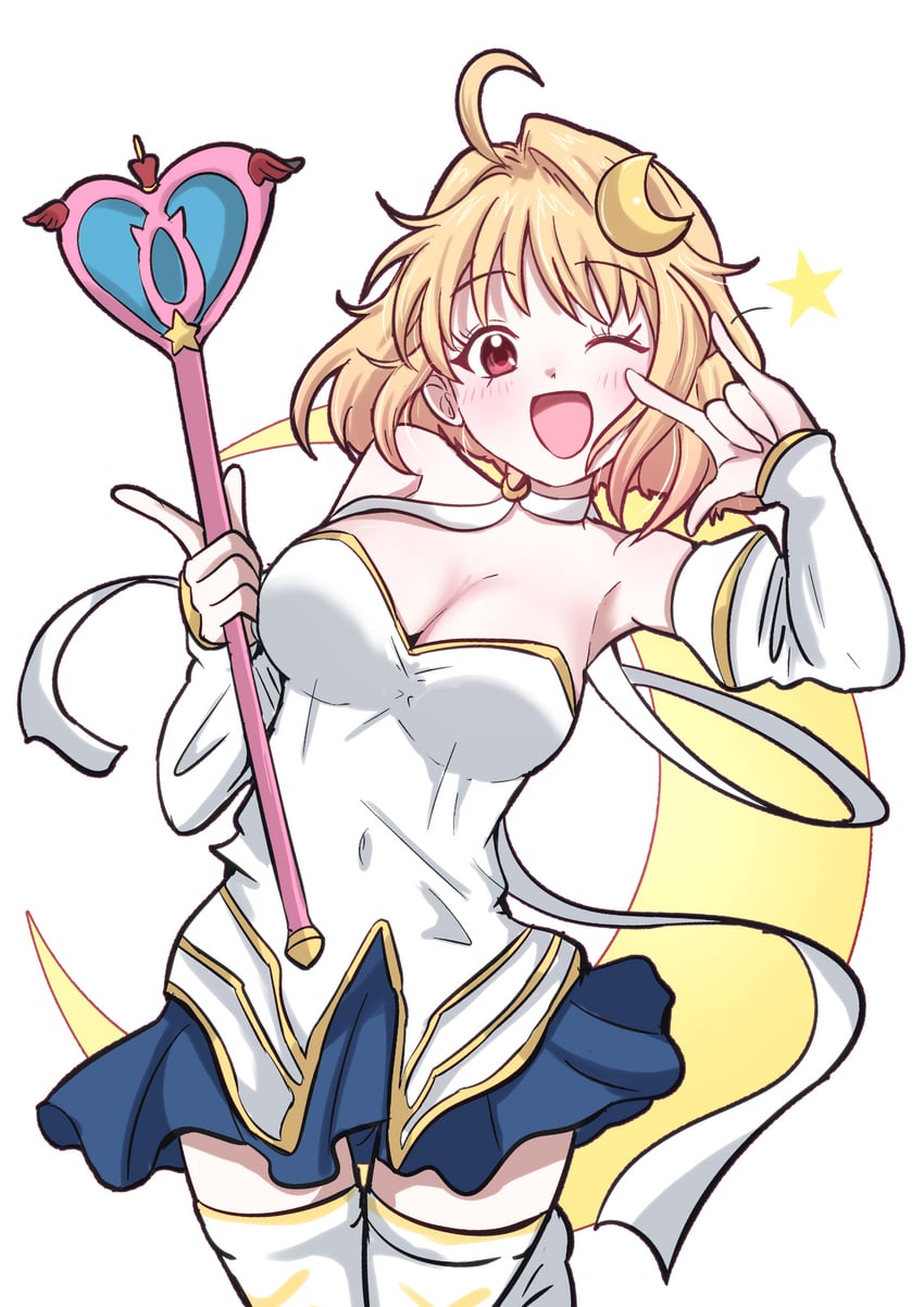 arcueid brunestud and phantas-moon (tsukihime and 1 more) drawn by giorgio_(yo_sumire_sola1)