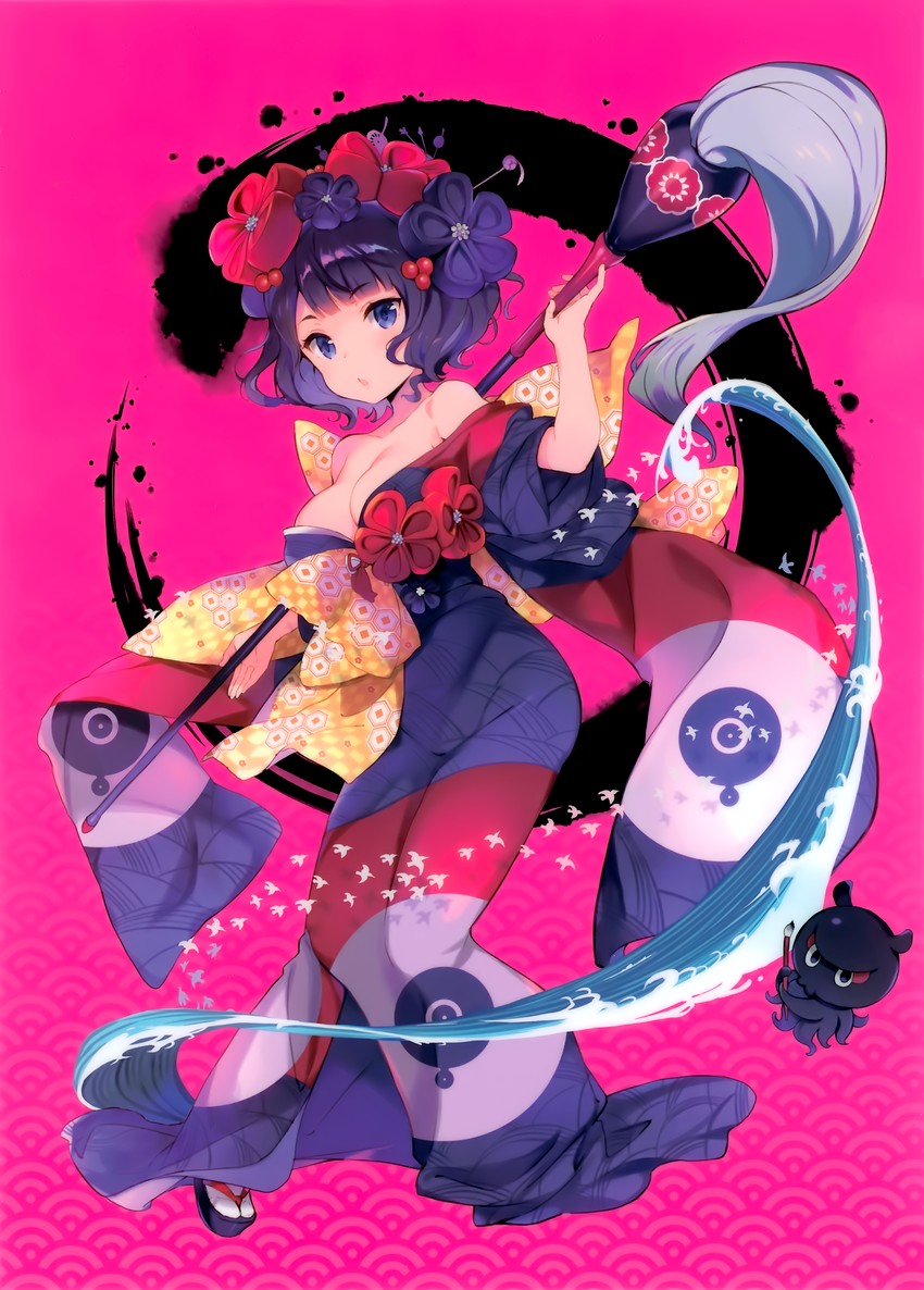 katsushika hokusai and tokitarou (fate and 1 more) drawn by qp:flapper