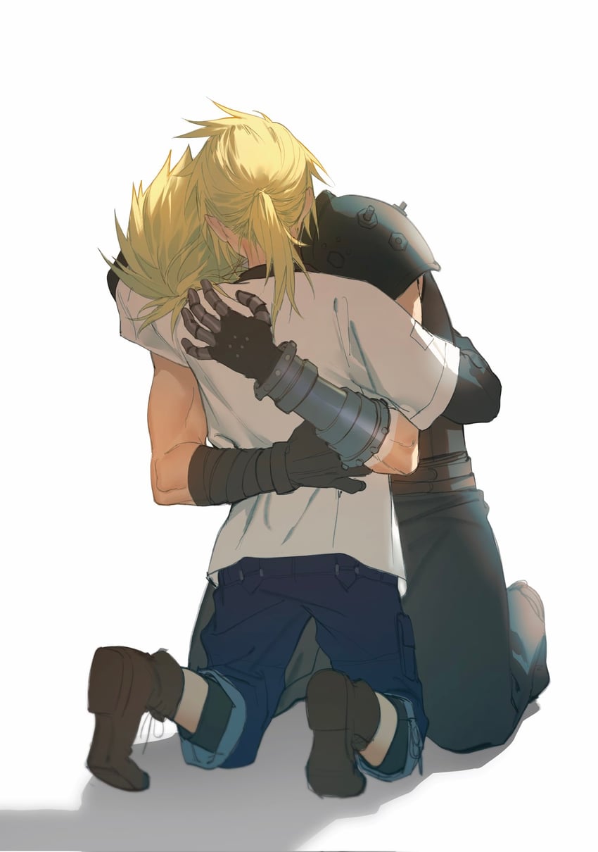 cloud strife (final fantasy and 2 more) drawn by xianyu314