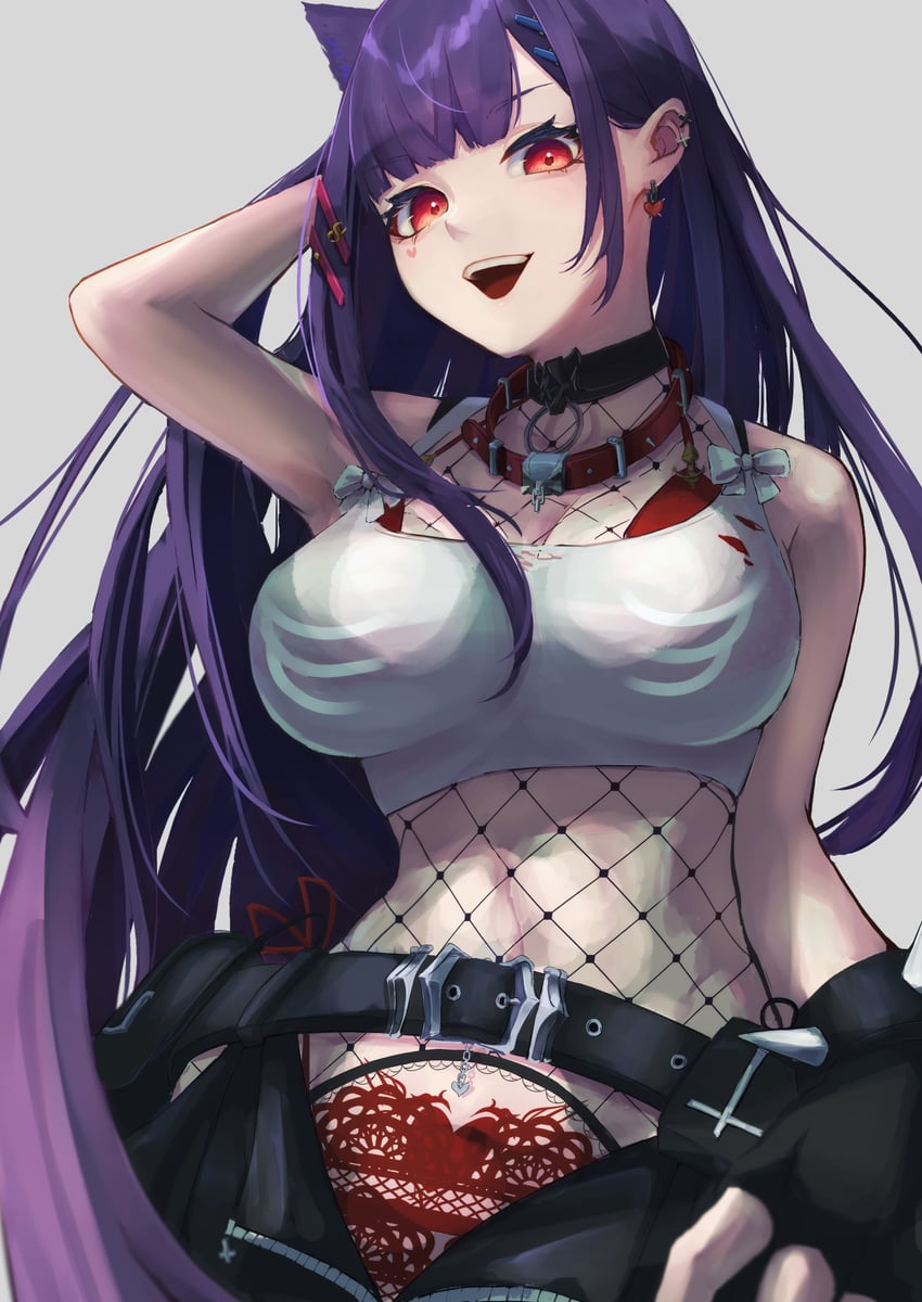 akuma nihmune (indie virtual youtuber) drawn by katanose_(user_hjrw5873)