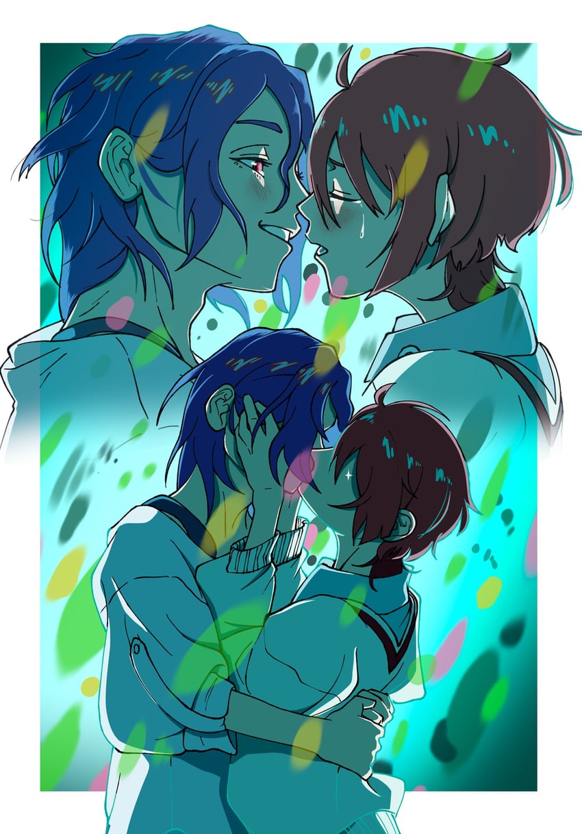 amate yuzuriha and shuji ito (gundam and 1 more) drawn by yuna_monomorai