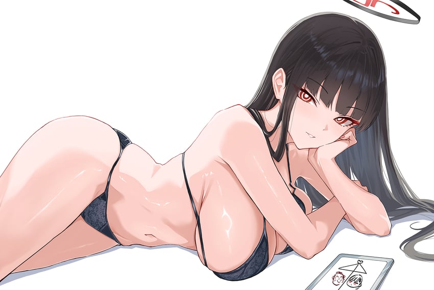 sensei, doodle sensei, and rio (blue archive) drawn by isokaze12