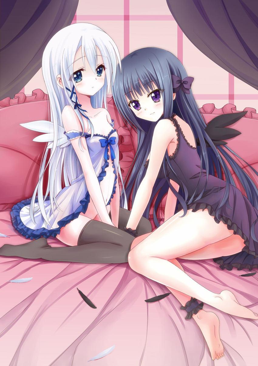 terminus est and restia ashdoll (seirei tsukai no blade dance) drawn by guhua67