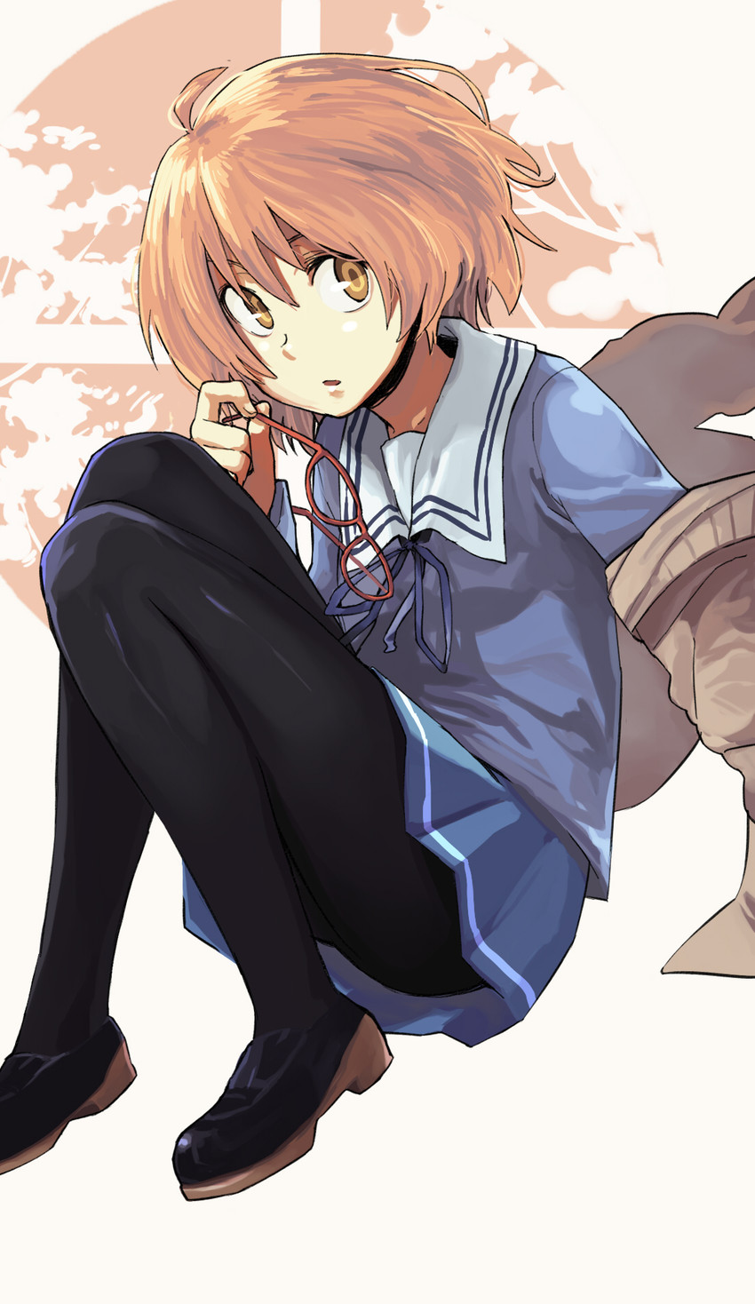 kuriyama mirai (kyoukai no kanata) drawn by torii_yoshitsuna