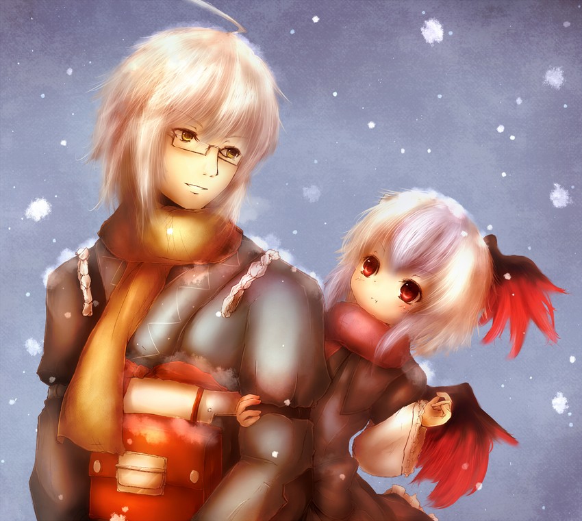 morichika rinnosuke and tokiko (touhou) drawn by amano_jack