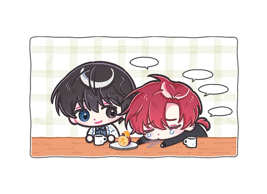 park moo-hyun and kim jaehee (eoduun badaui deungbul-i doeeo) drawn by 0_9_(030303_0_0)