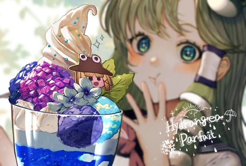 kochiya sanae and moriya suwako (touhou) drawn by mochacot