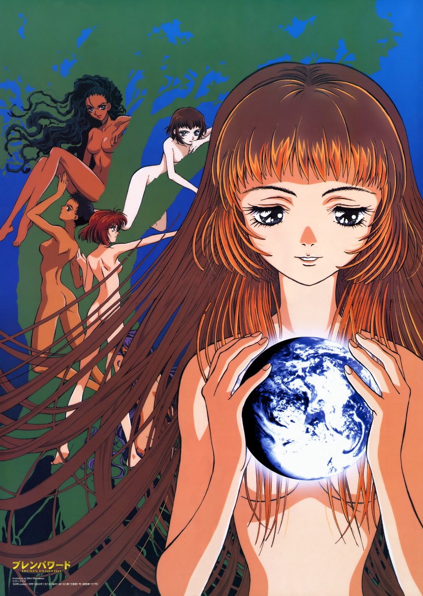utsumiya hime, quincy issa, kanan gimms, higgins saz, shiela glass, and 1 more (brain powered) drawn by shimogasa_miho