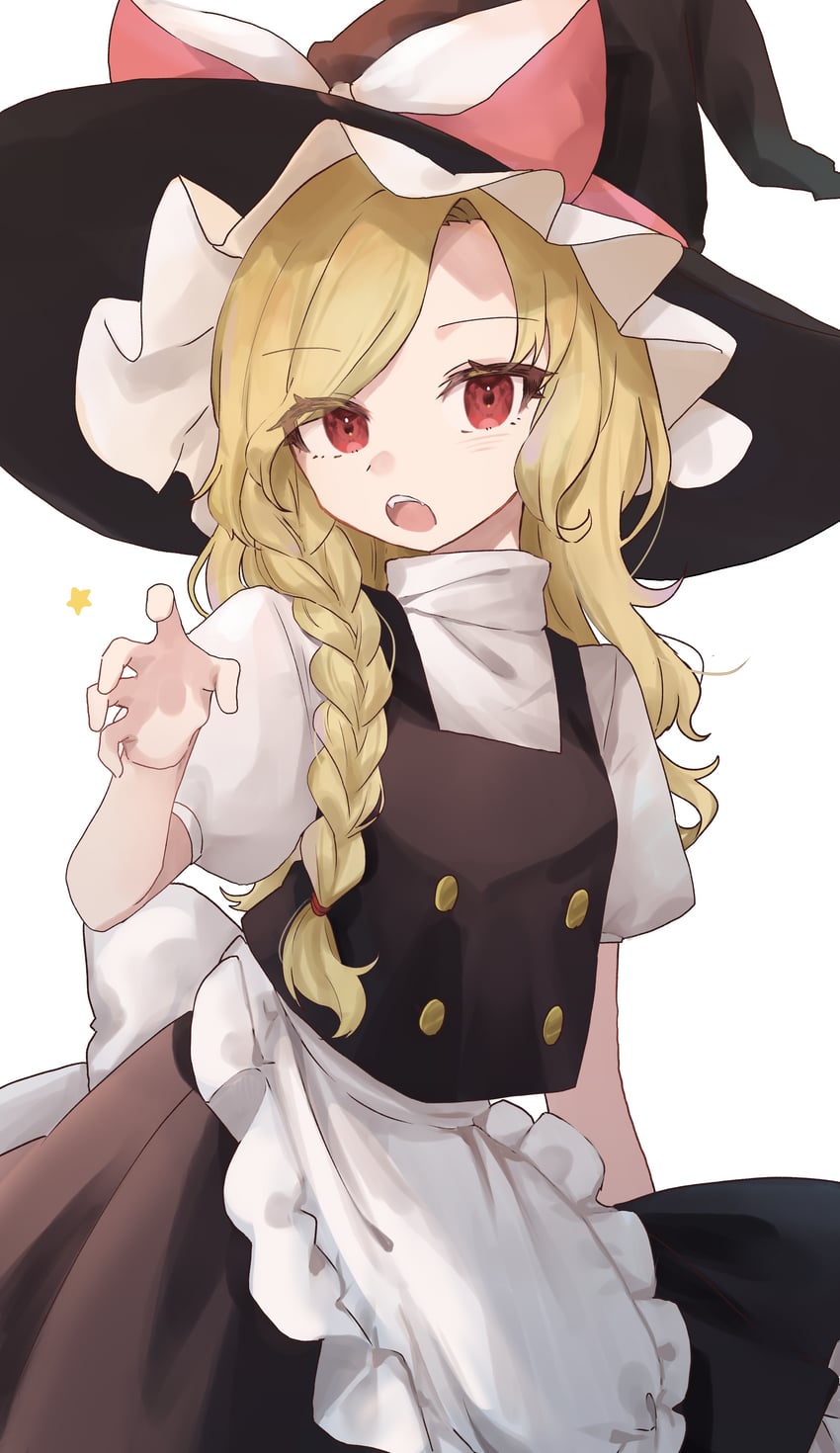 kirisame marisa (touhou and 1 more) drawn by chu_(yuzumeno)