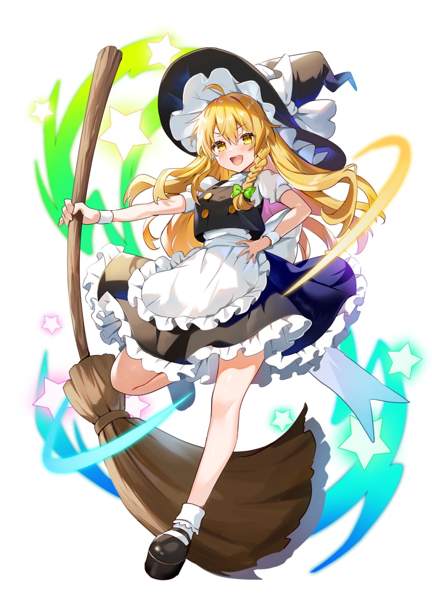 kirisame marisa (touhou and 1 more) drawn by satoupote