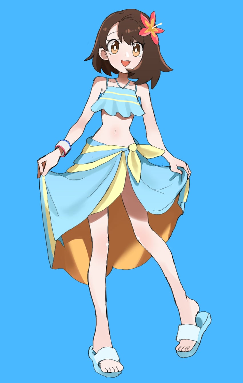 gloria (pokemon and 1 more) drawn by baeming