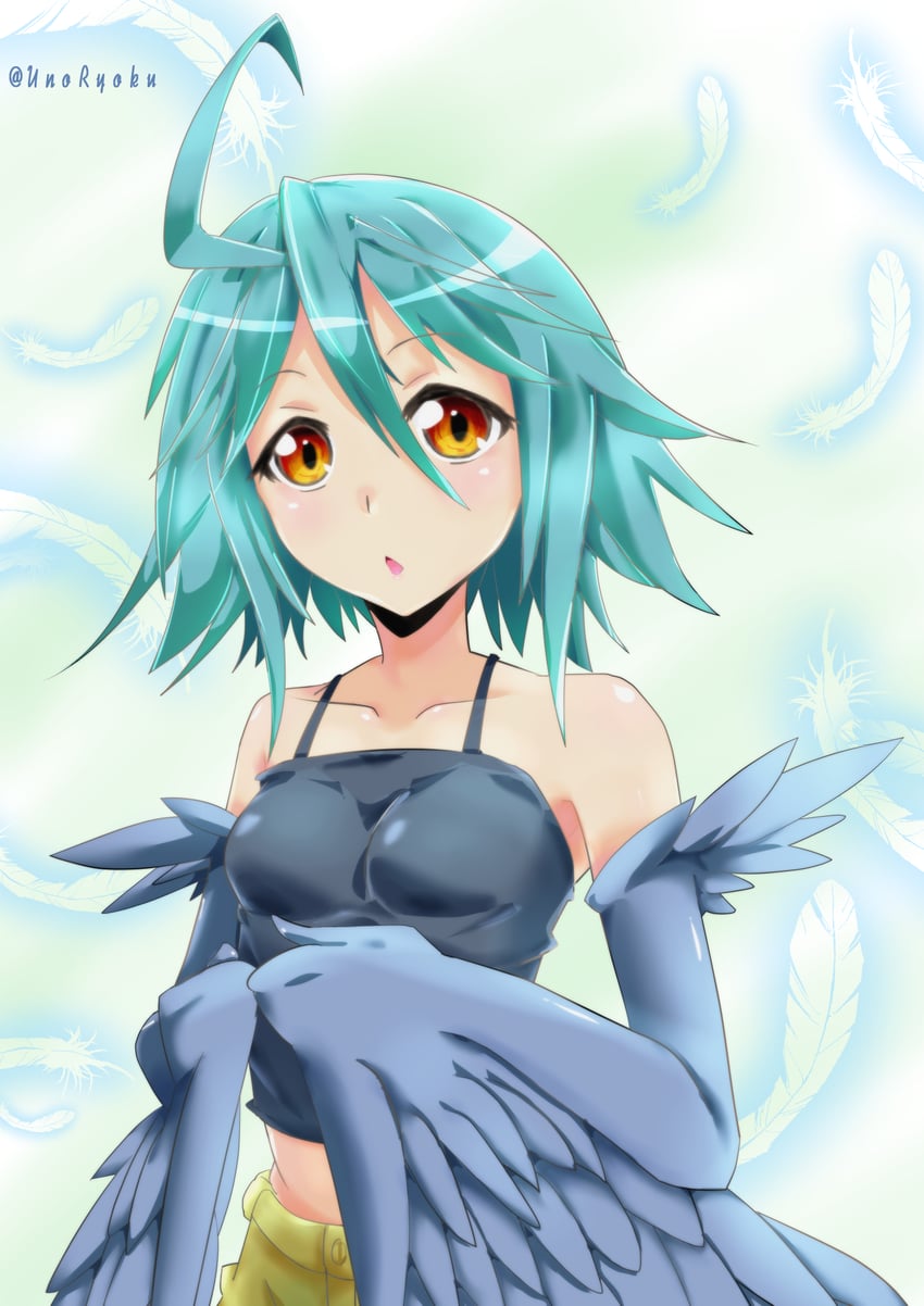 papi (monster musume no iru nichijou) drawn by uno_ryoku