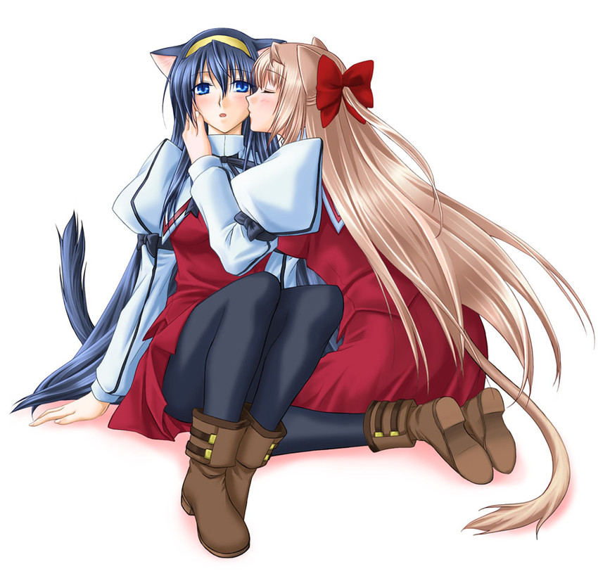 himemiya chikane and kurusugawa himeko (kannazuki no miko) drawn by fervent_idiot