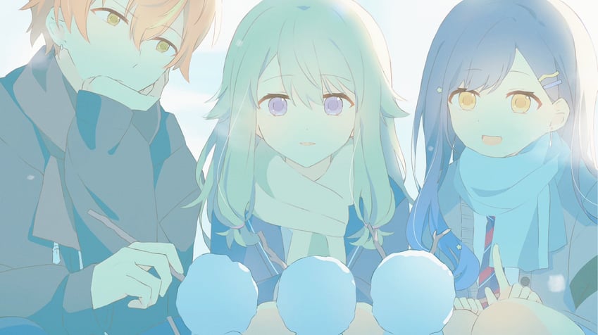 kusanagi nene, shinonome akito, and shiraishi an (project sekai) drawn by yuki72611