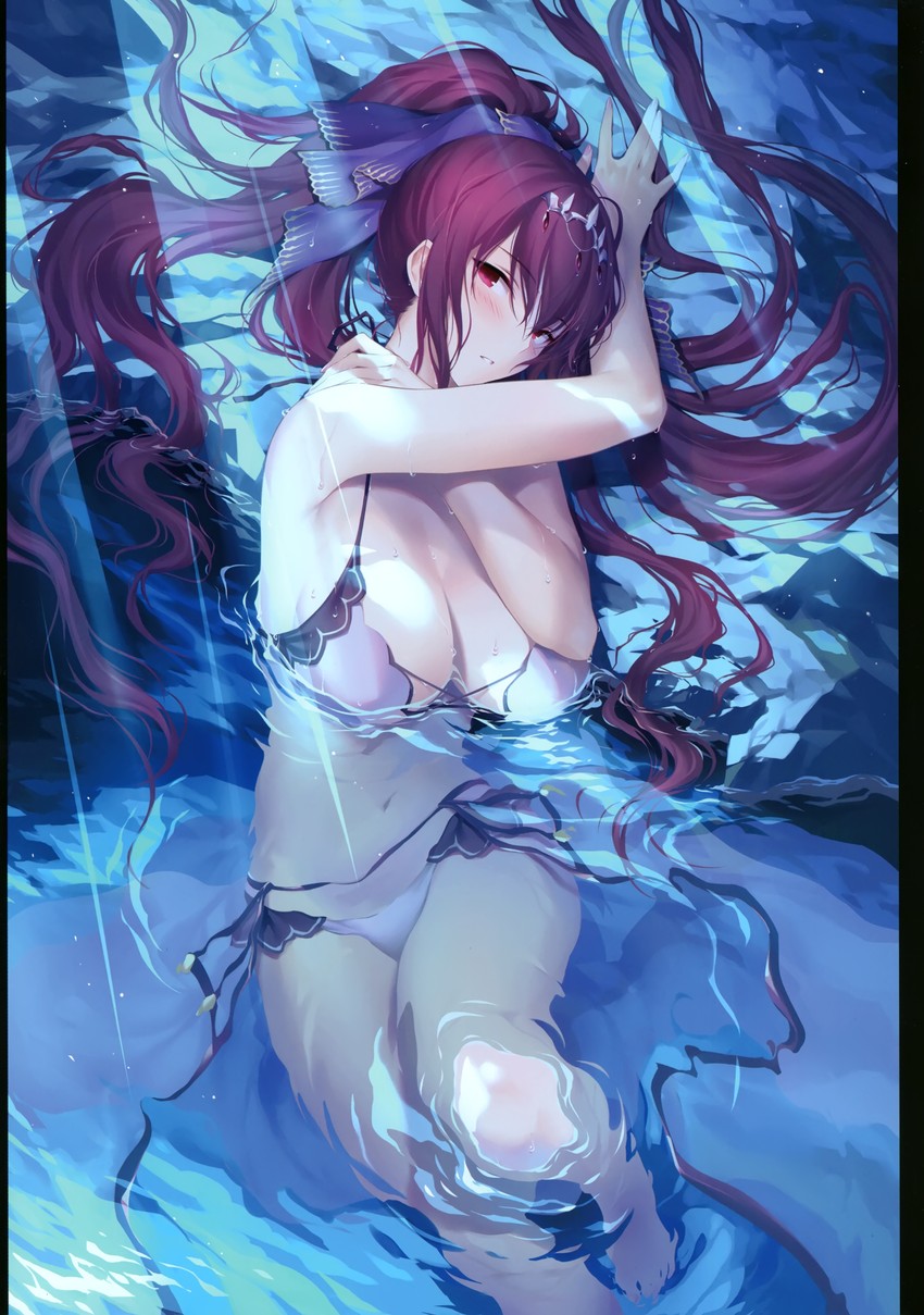scathach and scathach skadi (fate and 1 more) drawn by kousaki_rui
