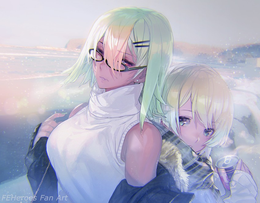 fjorm and laegjarn (fire emblem and 1 more) drawn by maeshima_shigeki