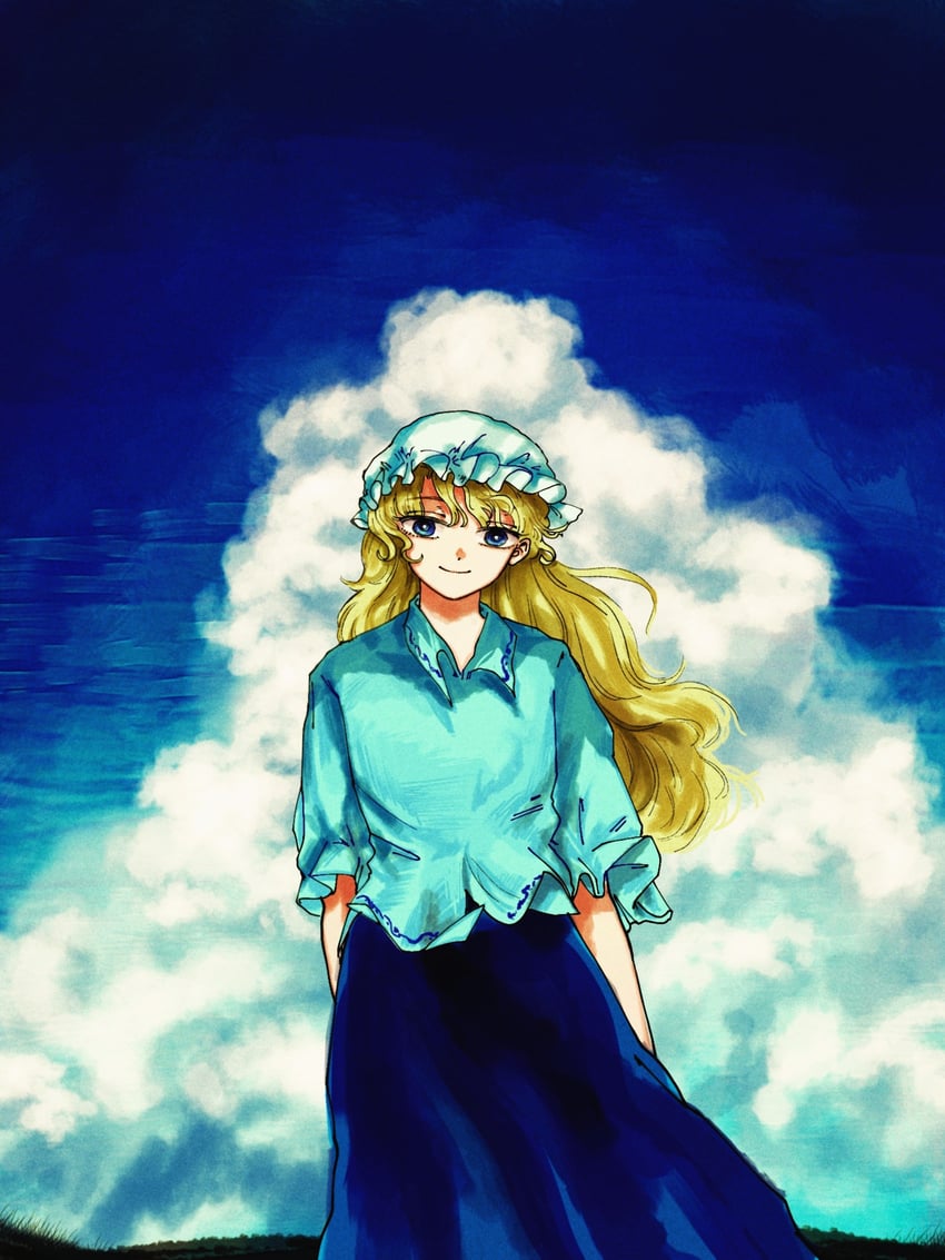 maribel hearn (touhou and 1 more) drawn by kihaji140