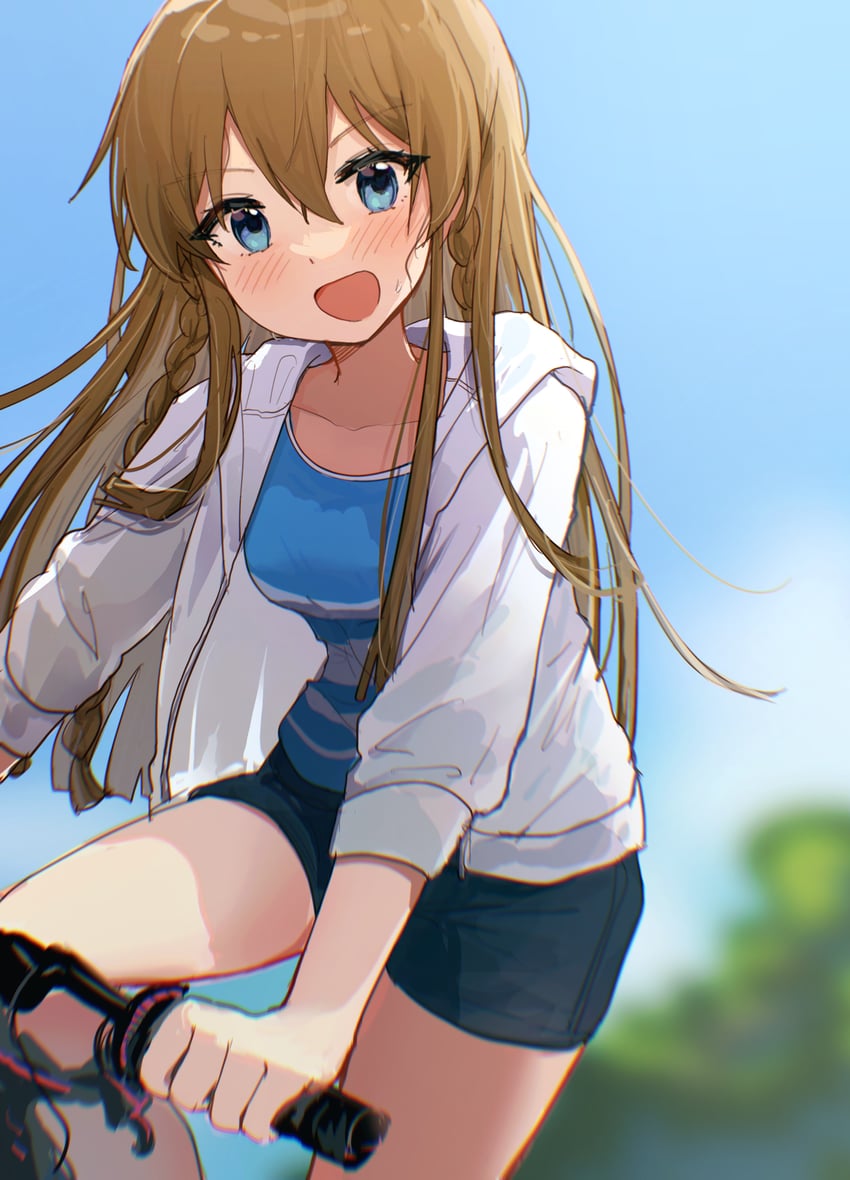 kousaka umi (idolmaster and 1 more) drawn by nnnn