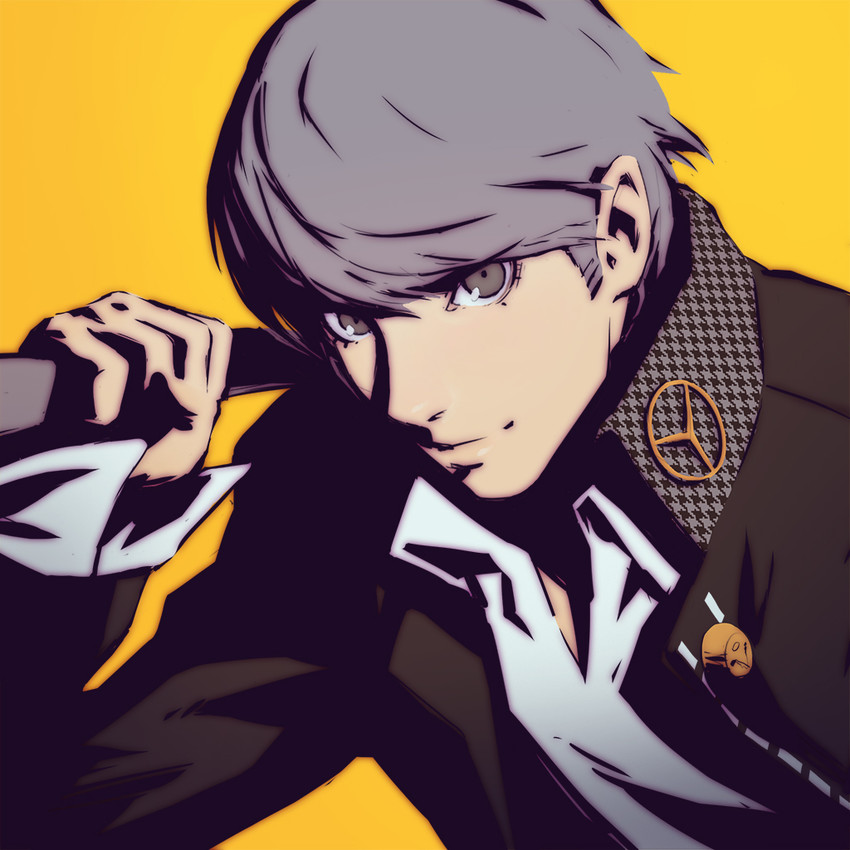 narukami yu (persona and 1 more) drawn by ilya_kuvshinov