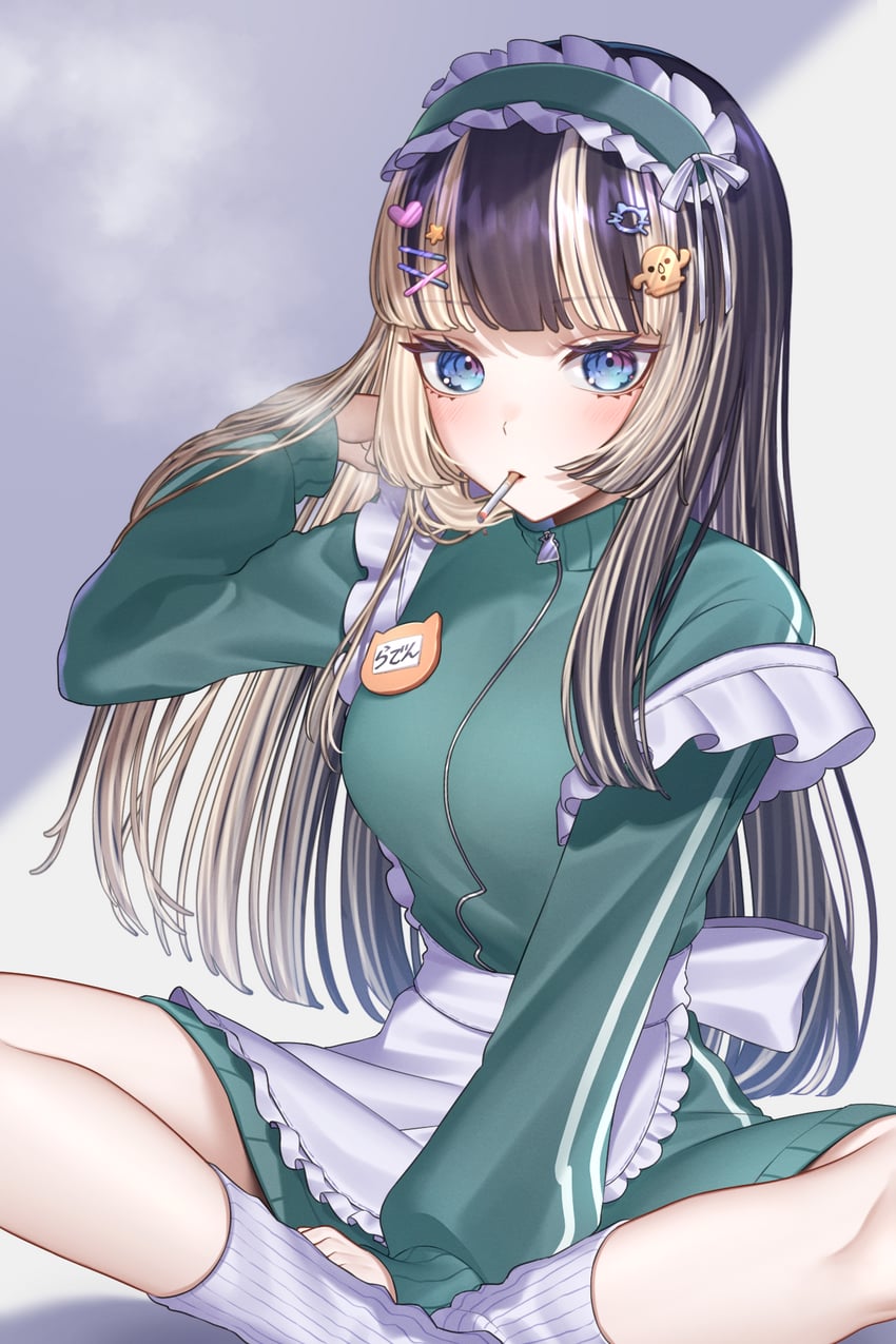 juufuutei raden (hololive and 1 more) drawn by mui_maru