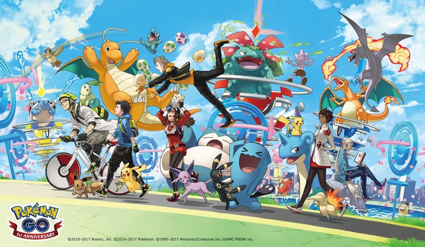 pikachu, eevee, umbreon, espeon, cyndaquil, and 21 more (pokemon and 1 more) drawn by kozaki_yuusuke