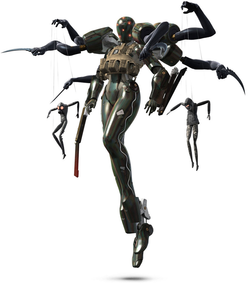 psycho mantis, the sorrow, and screaming mantis (metal gear and 1 more)