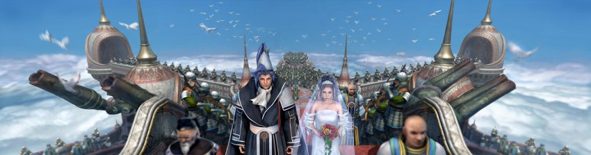 yuna, seymour guado, and yo mika (final fantasy and 1 more)