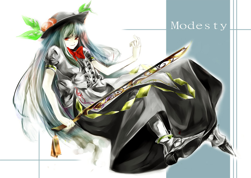 hinanawi tenshi, buront, and buronko (touhou and 1 more) drawn by tsurukame