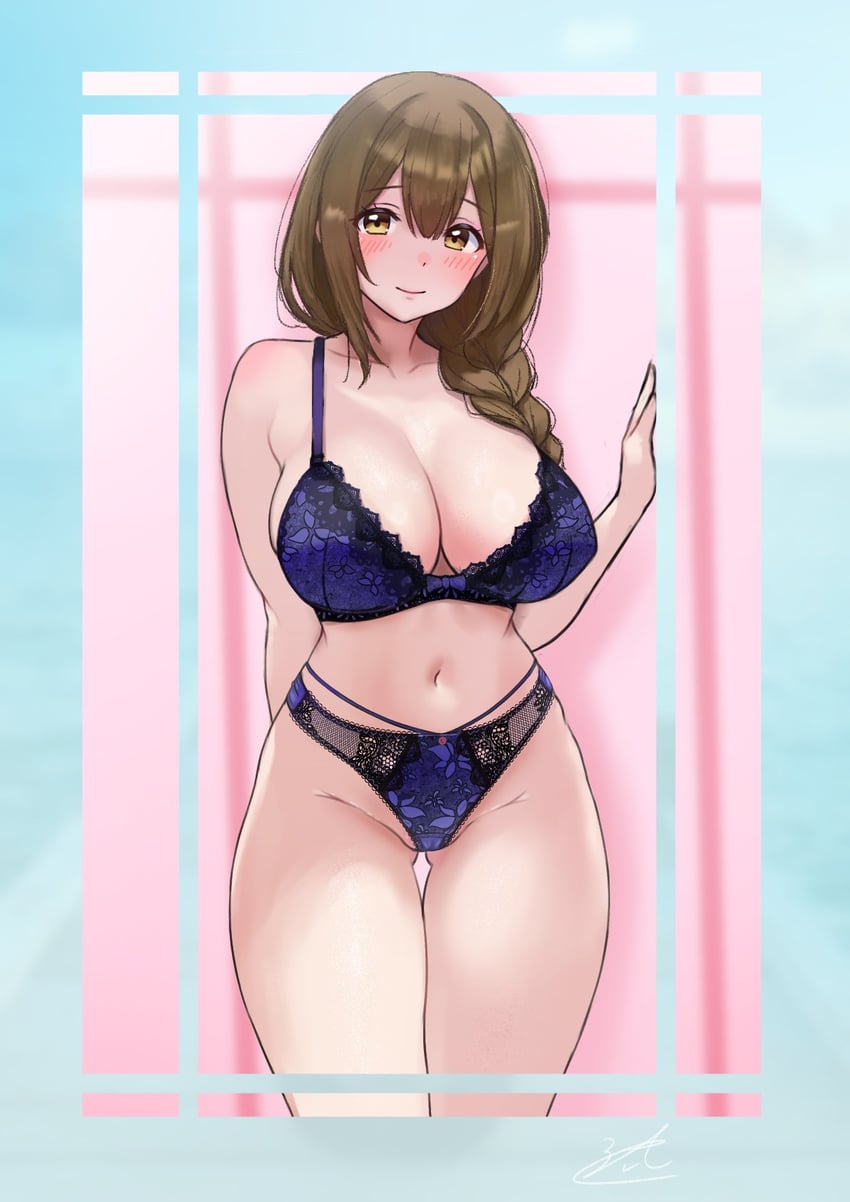 kuwayama chiyuki (idolmaster and 2 more) drawn by c_(theta)