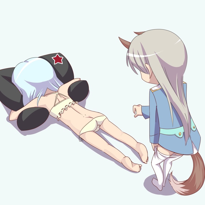 sanya v. litvyak and eila ilmatar juutilainen (world witches series and 1 more) drawn by katuhata