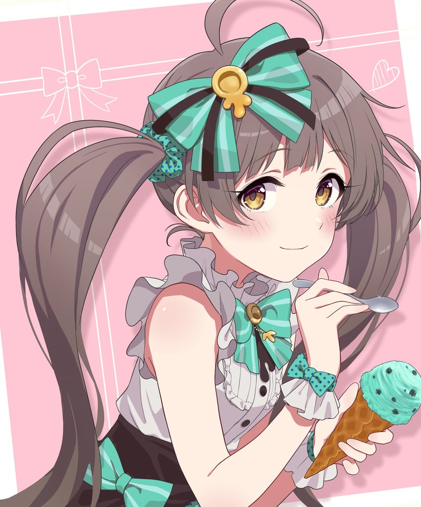 hakozaki serika (idolmaster and 1 more) drawn by kurobako_bb