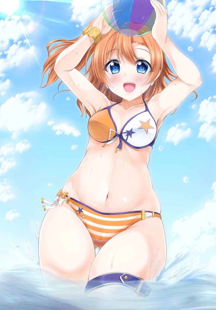 kosaka honoka (love live! and 1 more) drawn by asakawa-san_(8107ka)