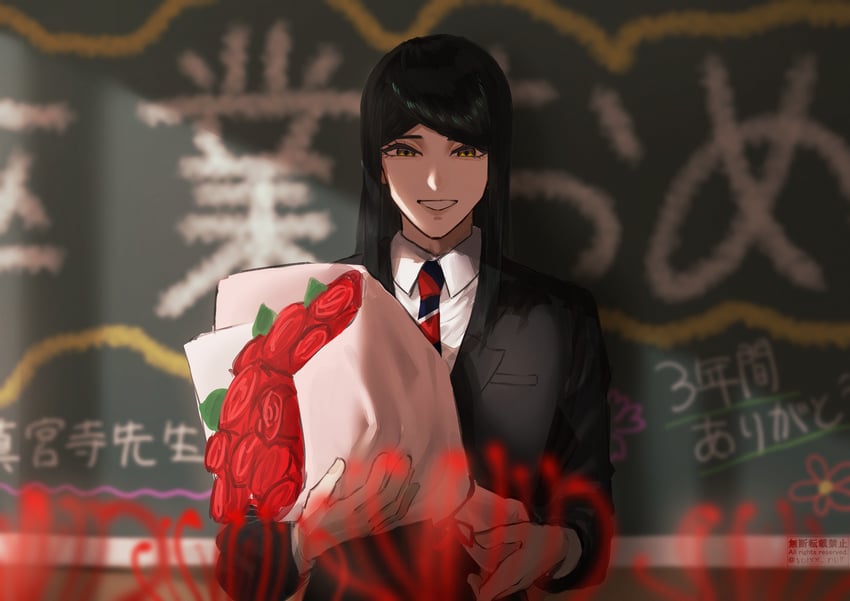 shinguji korekiyo (danganronpa and 1 more) drawn by outori_(kou02_as)