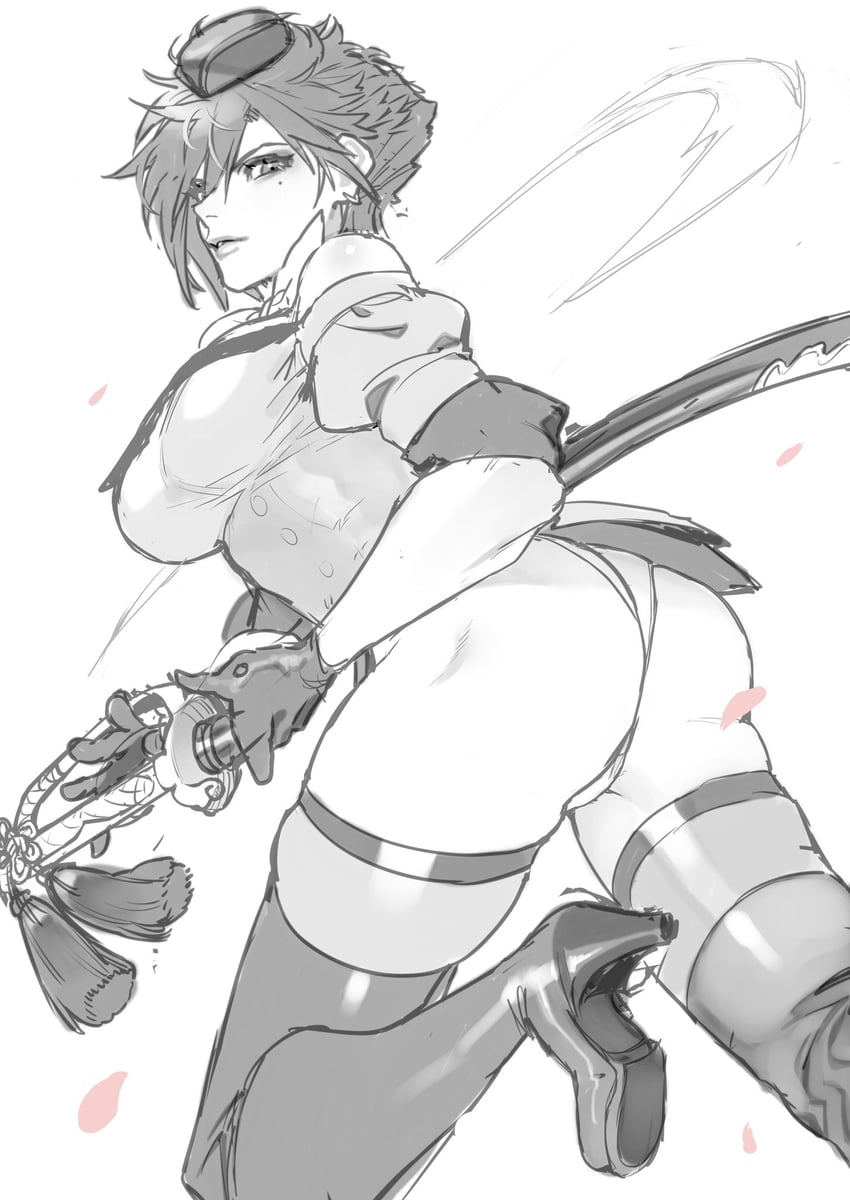warrior of light (final fantasy and 1 more) drawn by shishamo_712