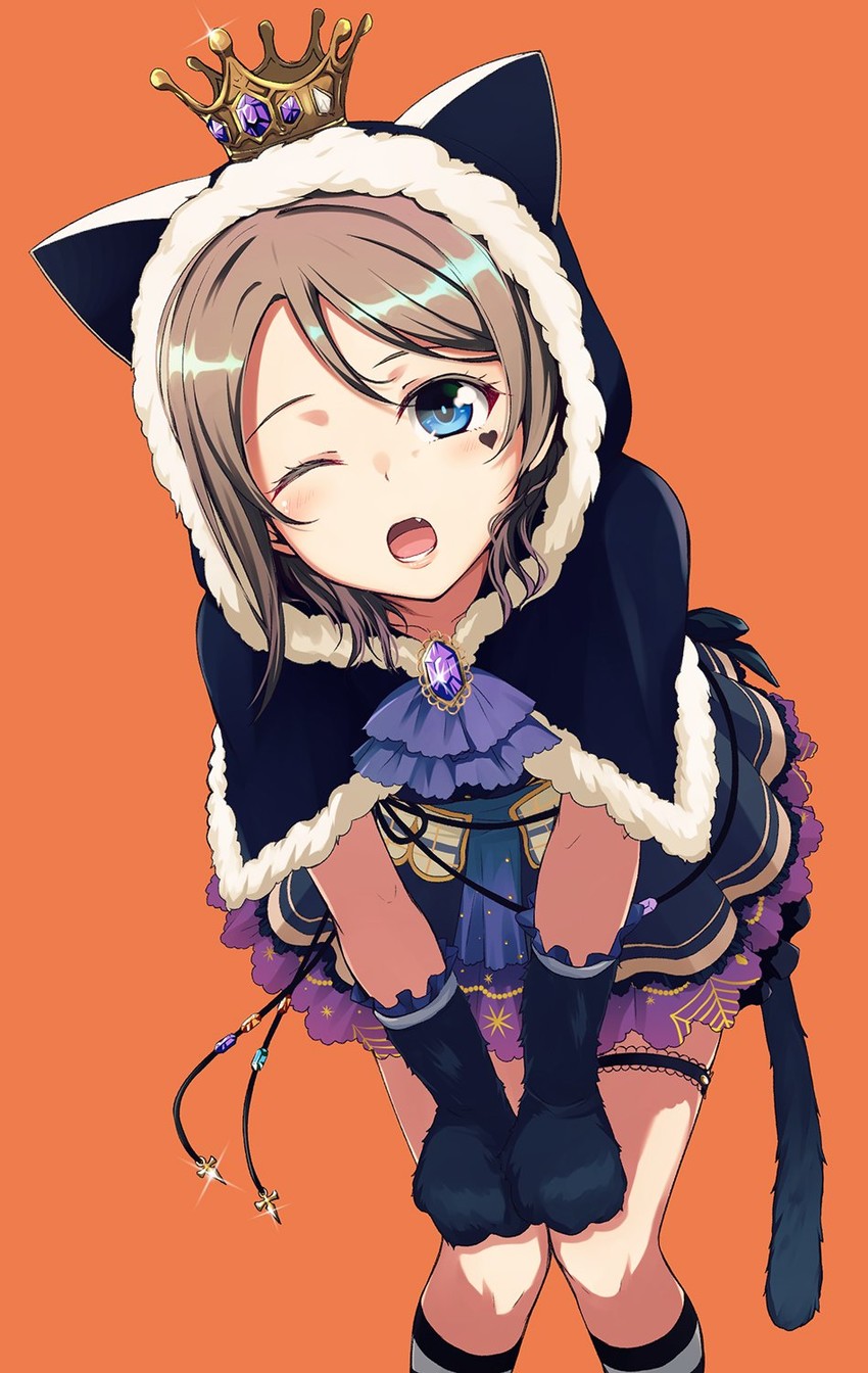 watanabe you (love live! and 2 more) drawn by nanotsuki
