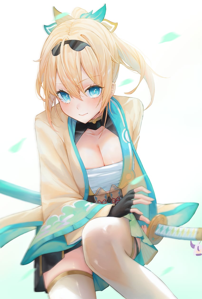 la+ darknesss and kazama iroha (hololive) drawn by kaze_22