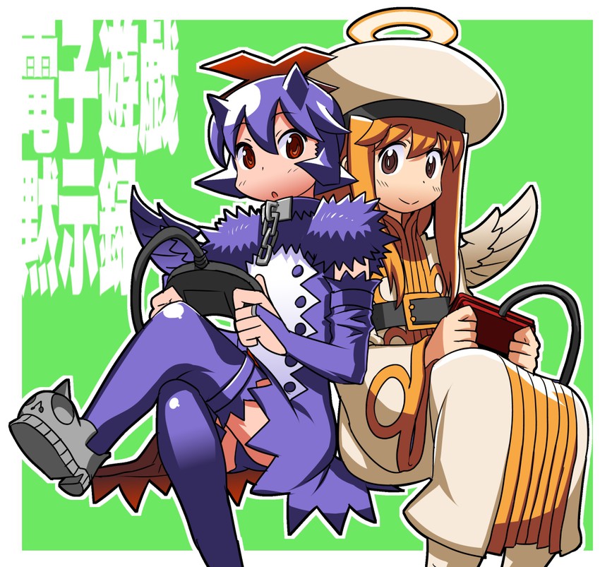 teiru and tesera (denshi yuugi mokushiroku) drawn by matsuda_yuusuke