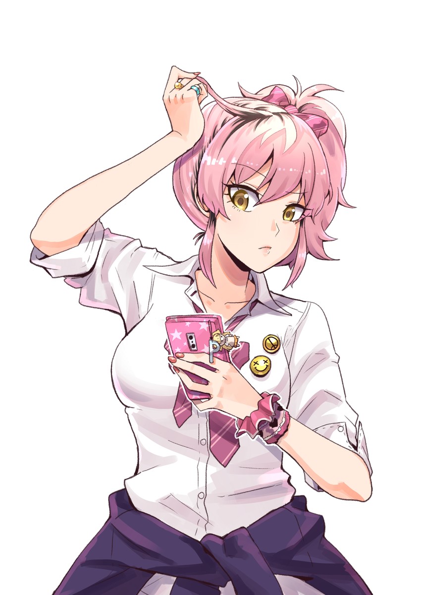 jougasaki mika and jougasaki rika (idolmaster and 1 more) drawn by dia_(yvirus68)