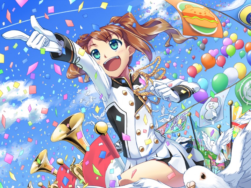 takatsuki yayoi (idolmaster and 1 more) drawn by hakkaku_shikimi