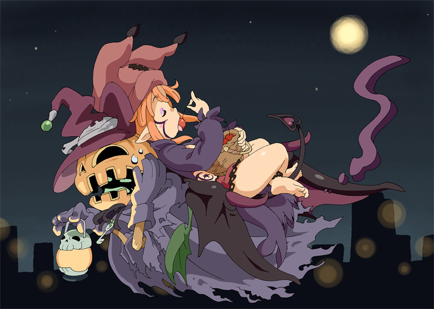 ghostrick socuteboss and ghostrick lantern (yu-gi-oh!) drawn by uraten